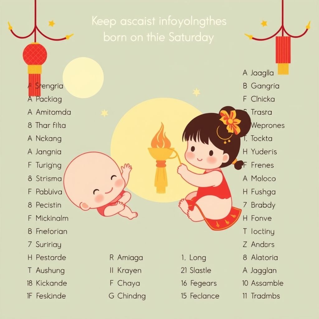 แจกไอเดีย 1000 ตั้งชื่อเล่นลูกชาย-ลูกสาว เกิดวันเสาร์ ความหมายมงคล